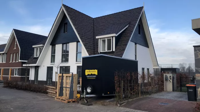 Start Villa Blaricummermeent.